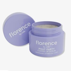 🎁BEST LIP SCRUB🔥Florence by Mills Pout Party Coffee Lip Scrub Made in S. Korea